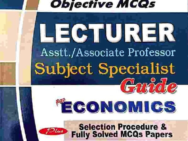 Lecturer Economics latest book download