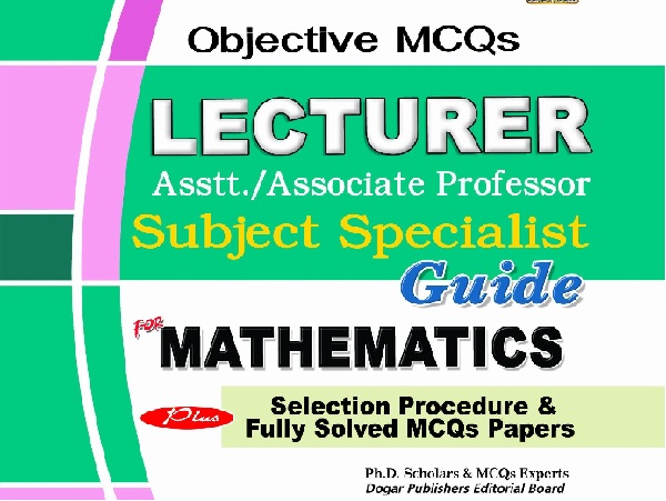 PPSC Lecturer math book download in pdf