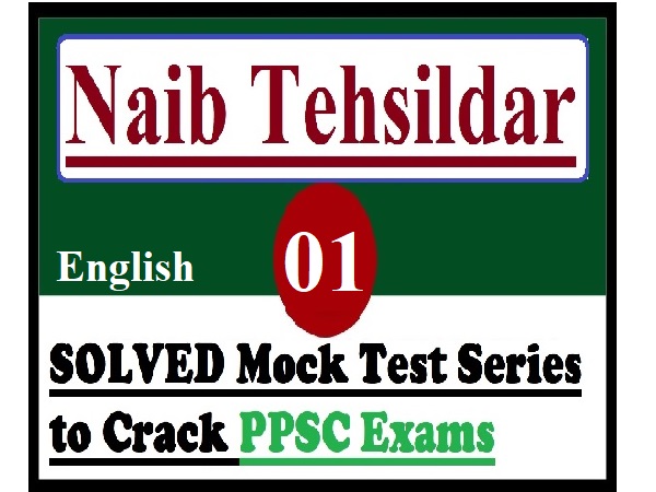 Naib Tehsildar Mock Test Englis 01