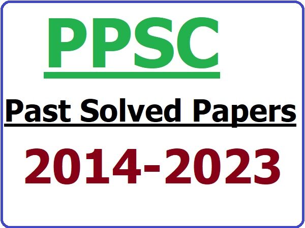 PPSC Past solved papers 2014-2023