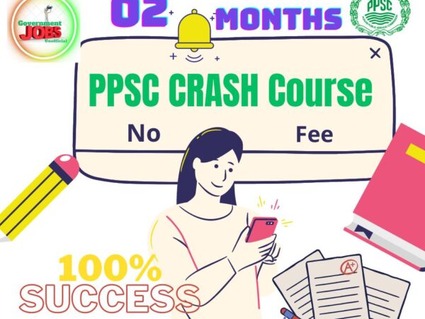 PPSC Crash Course with new trends in 2 months