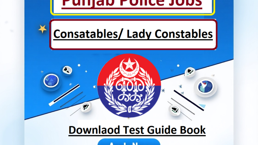 Punjab Police Jobs 2025 Constables Lady Constables jobs