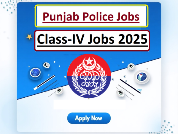 Punjab Police Jobs 2025 class-iv jobs