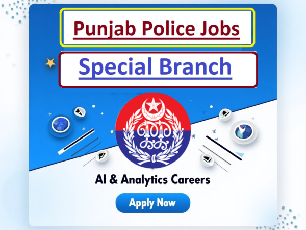 Punjab Police Special Branch Jobs 2025