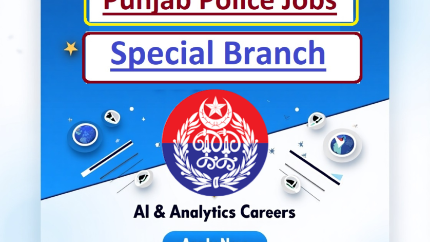 Punjab Police Special Branch Jobs 2025